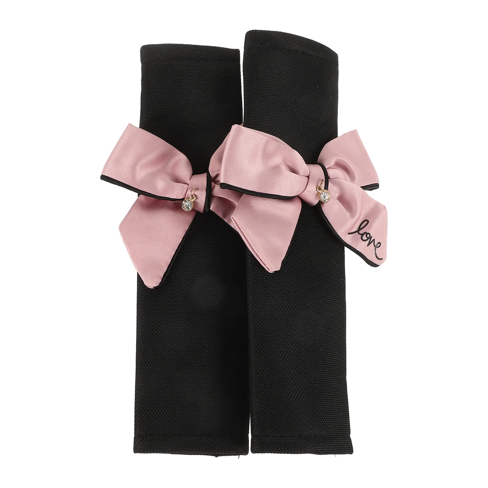 2 Pcs Shoulder Cover Car Gadgets Carseat Straps Covers Seatbelt Funny Accessories for Women Polyester Pads Child