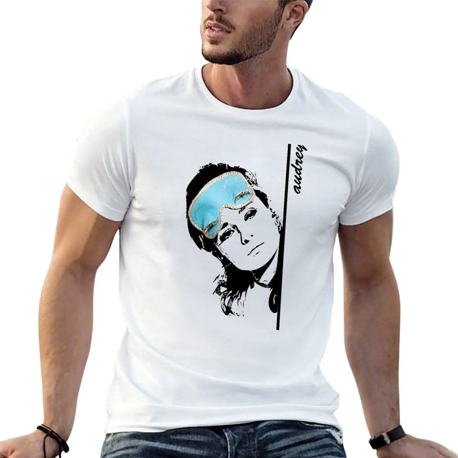 

The Audrey Hepburn T-Shirt t shirt men 100% cotton luxury brand man t shirts for men casual t shirts with prints T-shirt