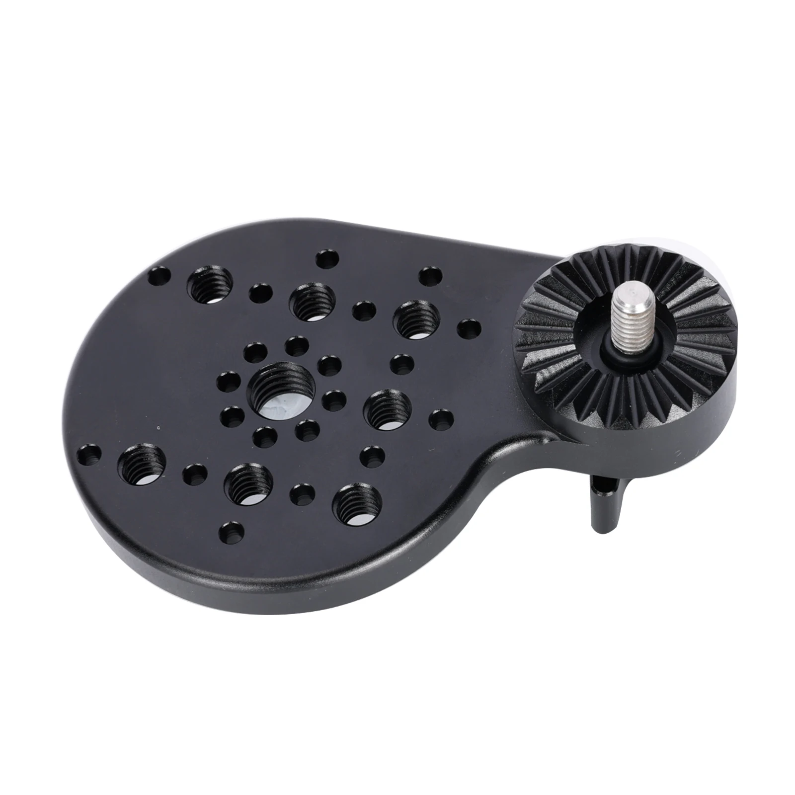 Niceyrig Video Statief Mount Zijplaat Rozet Mount (25T, M6 Draad)