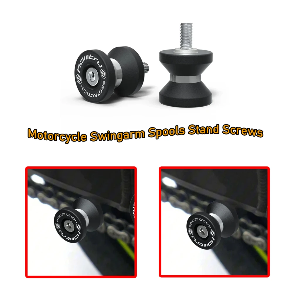 

Motorcycle Swingarm Spools Stand Screws for Kawasaki ZX-6R Performance 2019-2023