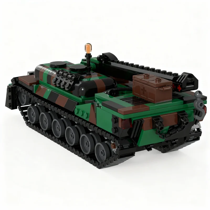625pcs MOC City Army Recovery  - Art Craft Building recension och pris