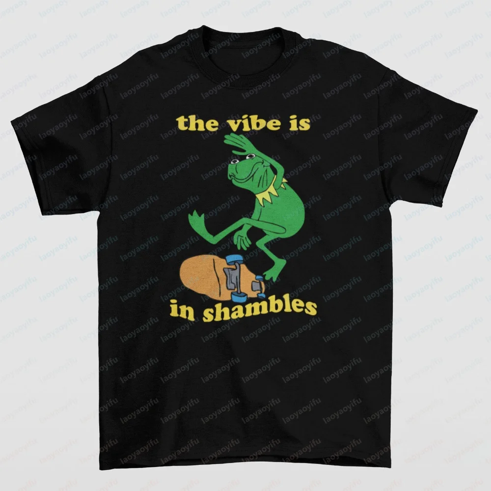 Funny Kermit The Frog Skateboarding 