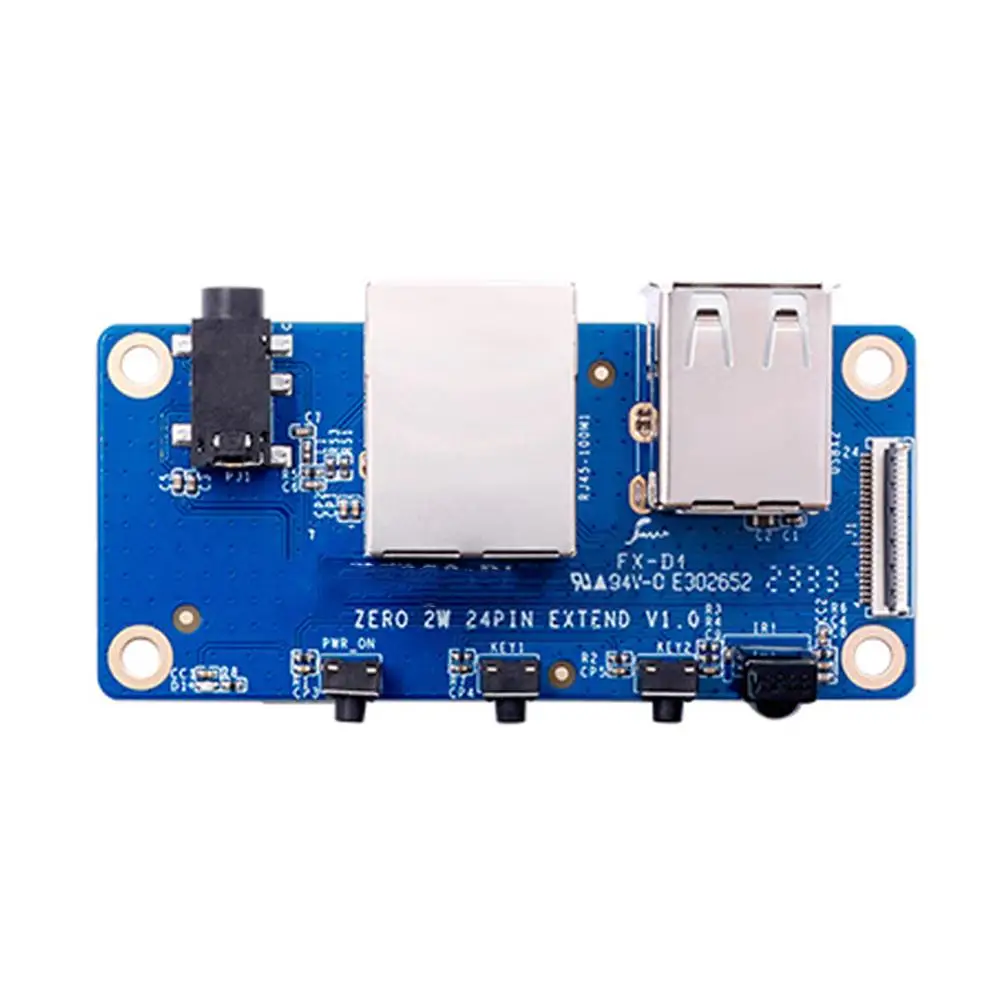 Per Pi Zero 2W Scheda di Espansione 1GB di RAM DDR4 Mini PC WiFi Singolo H618 Pi Zero Bluetooth Allwinner BLE SBC Scheda 2W B6S7