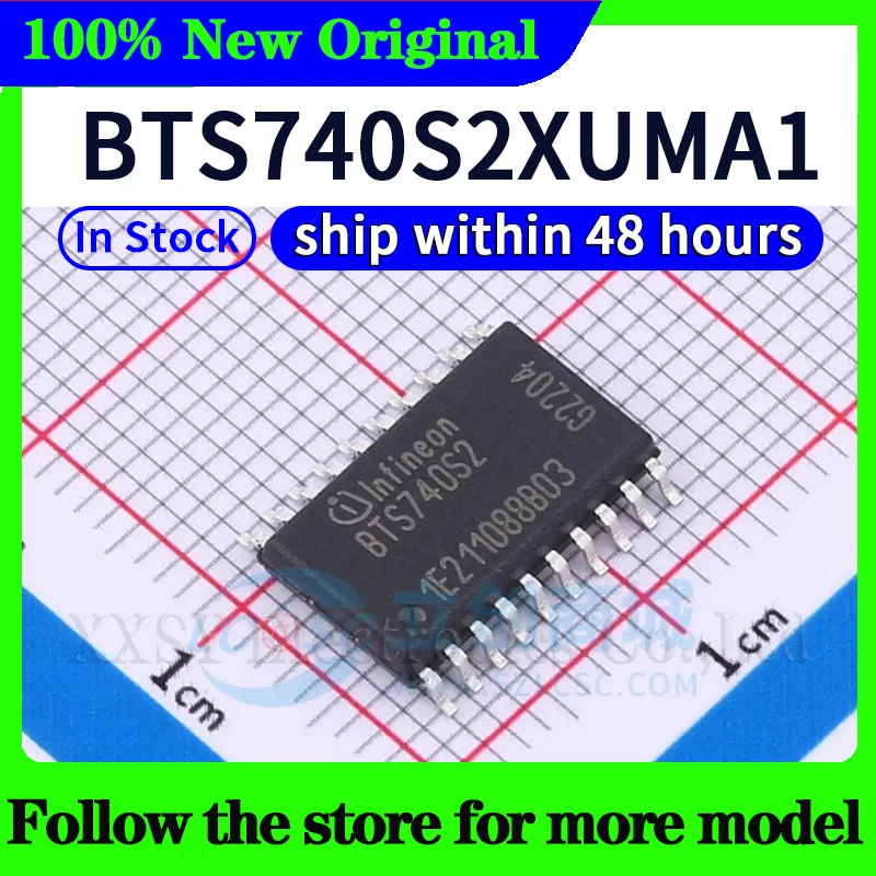 BTS740S2XUMA1 BTS740S2 متوفر في المخزون 48 ساعة