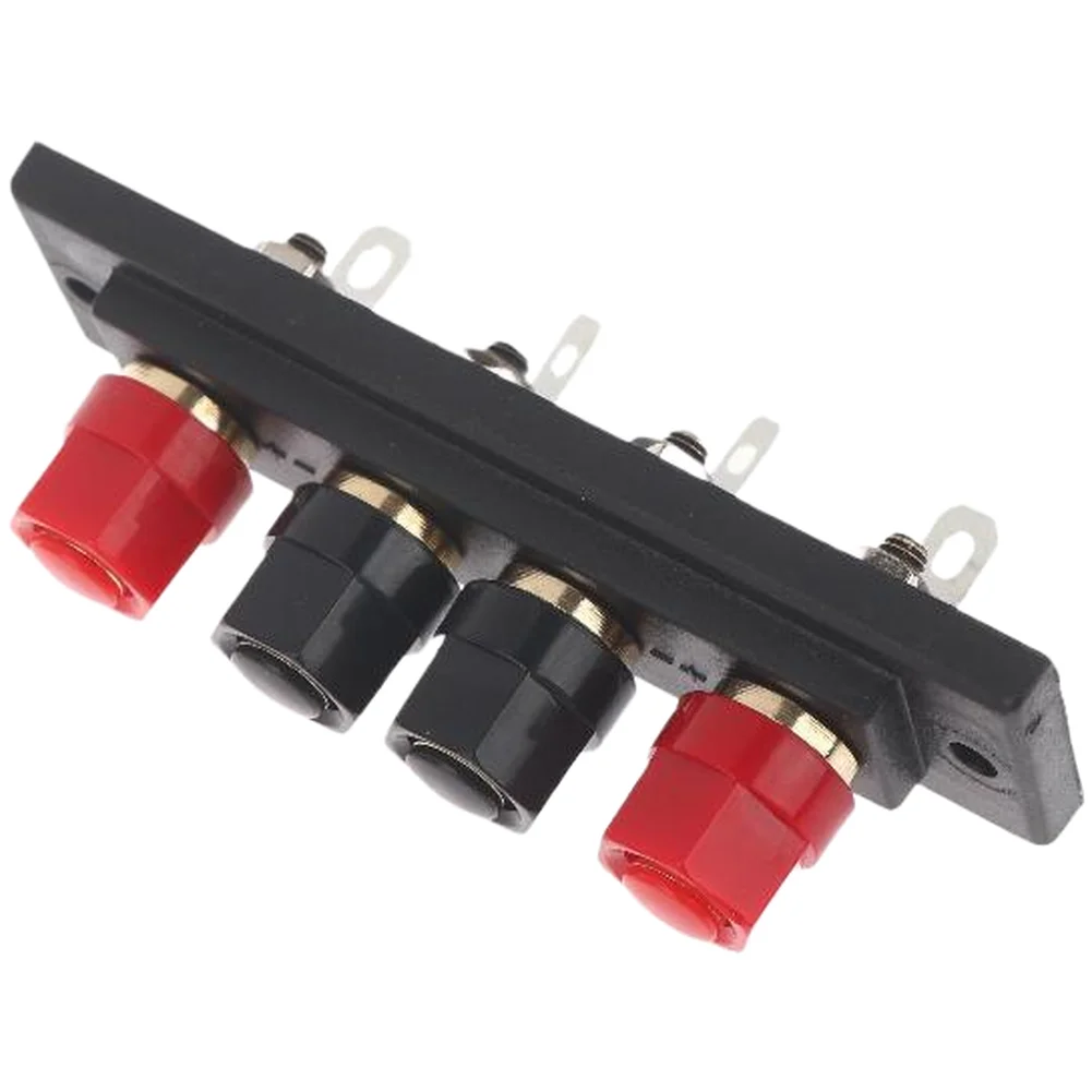 Audio Speaker Terminal Output 4 Position Terminal Soundbox Speaker Wiring Board For Power Chassis And Speaker Terminals