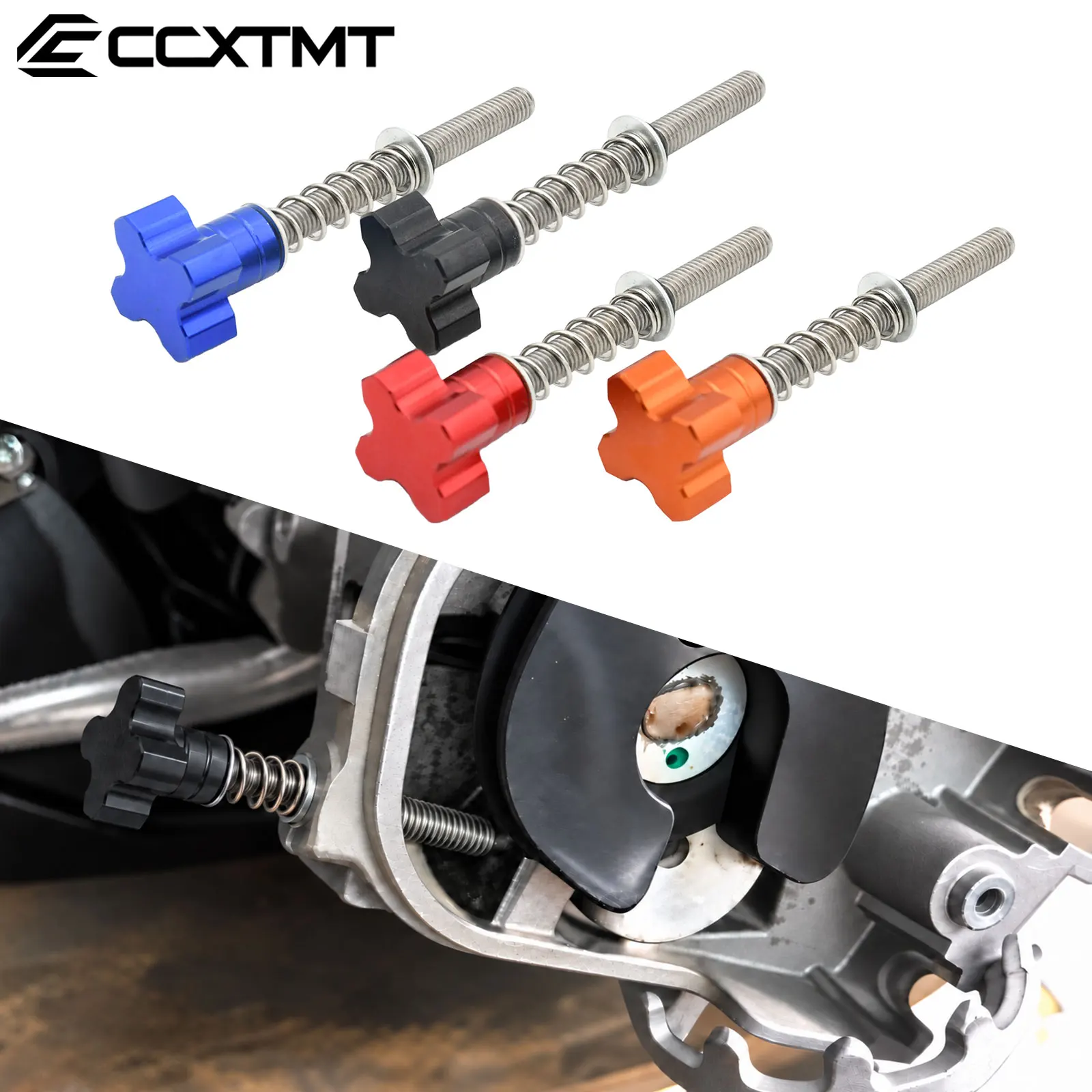 Motorcycle CNC Idle Speed Adjuster Screw For Husqvarna TE TX TE250i TE300i TX300i TE150i 2018-2022 For Gas Gas EC250 EC300 Parts
