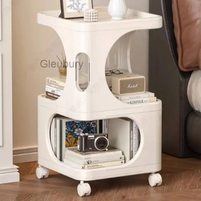 Sofa Side Villa Salon Trolley Movable Kitchen Homestay Modern Salon Trolley Storage Commercial Furniture Carrito Auxiliar Lstc