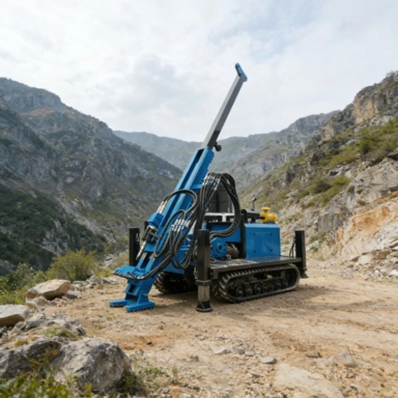 Full Hydraulic Exploration Core Drill Rig Customizable Models For Different Needs