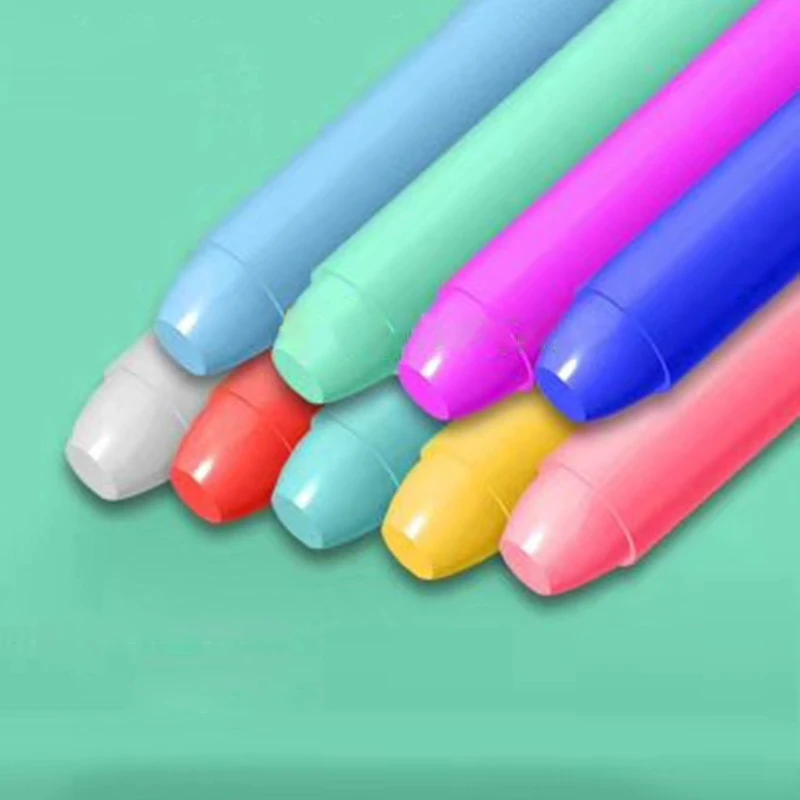 4/6/12 Colors Non Toxic Water Soluble Chalk Drawing Painting for Teacher Kids Q1JC