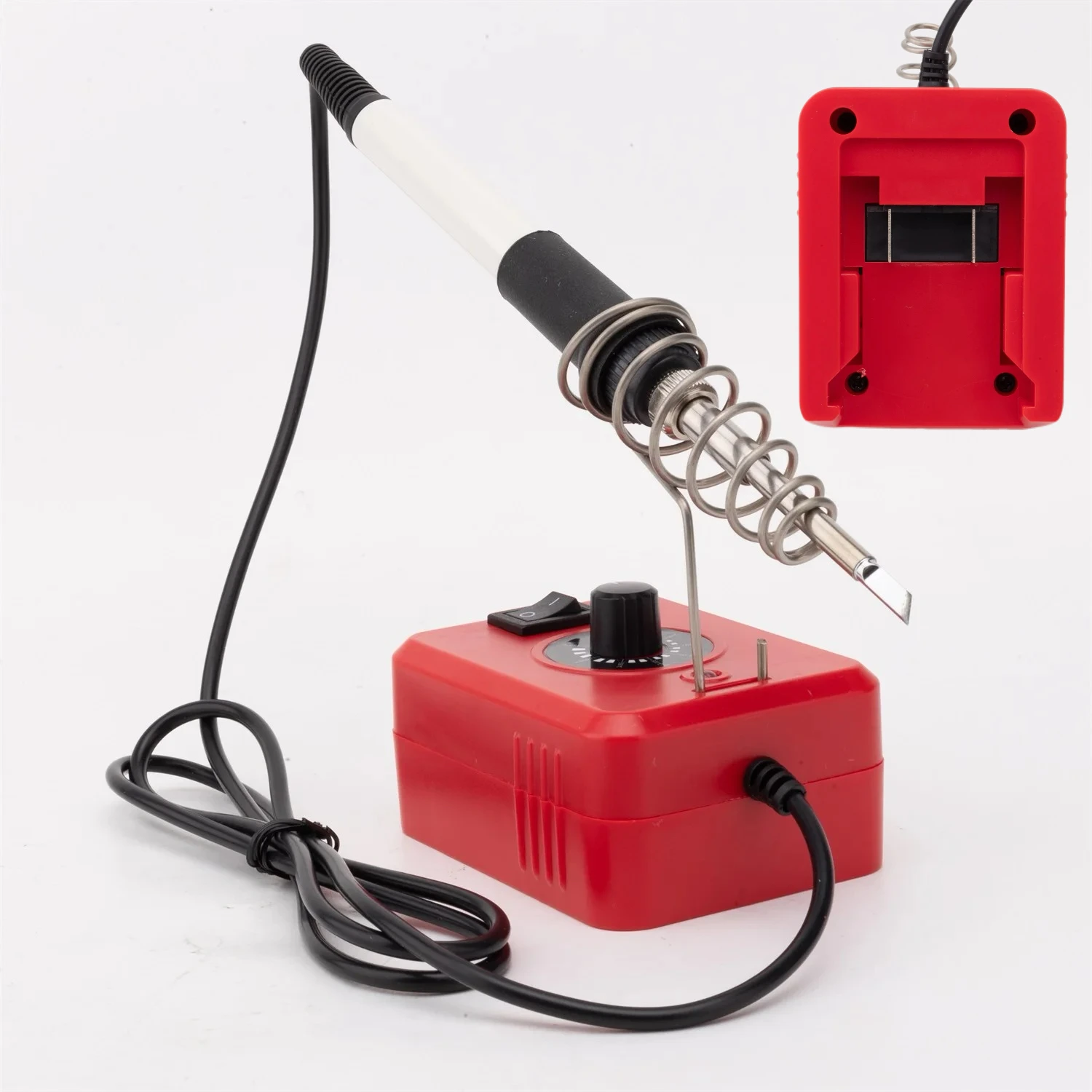 For Milwaukee 18v Lithium-ion Battery °C/°F Free Switching T12 Welding Station T12OLED Soldering Iron Fast Heating Wireless