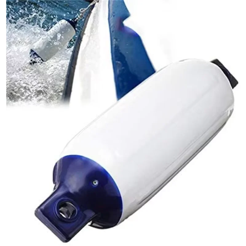 11 x 40cm/ 4.3 x 15.7 inch (g0) Boat Anchor Fender Buoy Yacht Fenders UV Protection Ribbed Bumper Marine Fender PVC