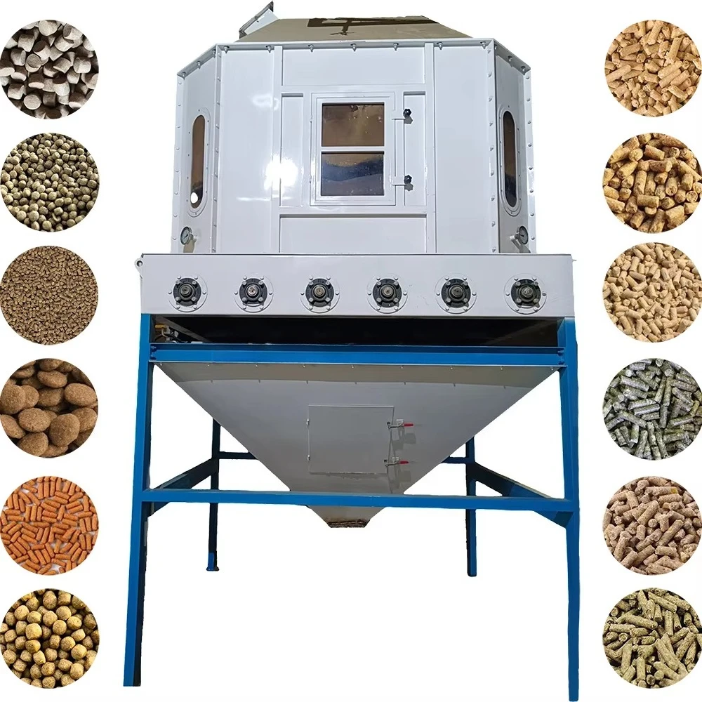 Hot Sale Animal Poultry Farm Food Feed Wood Pellet Counterflow Cooler Cooling Machine Machinery Equipment for Feed Plant