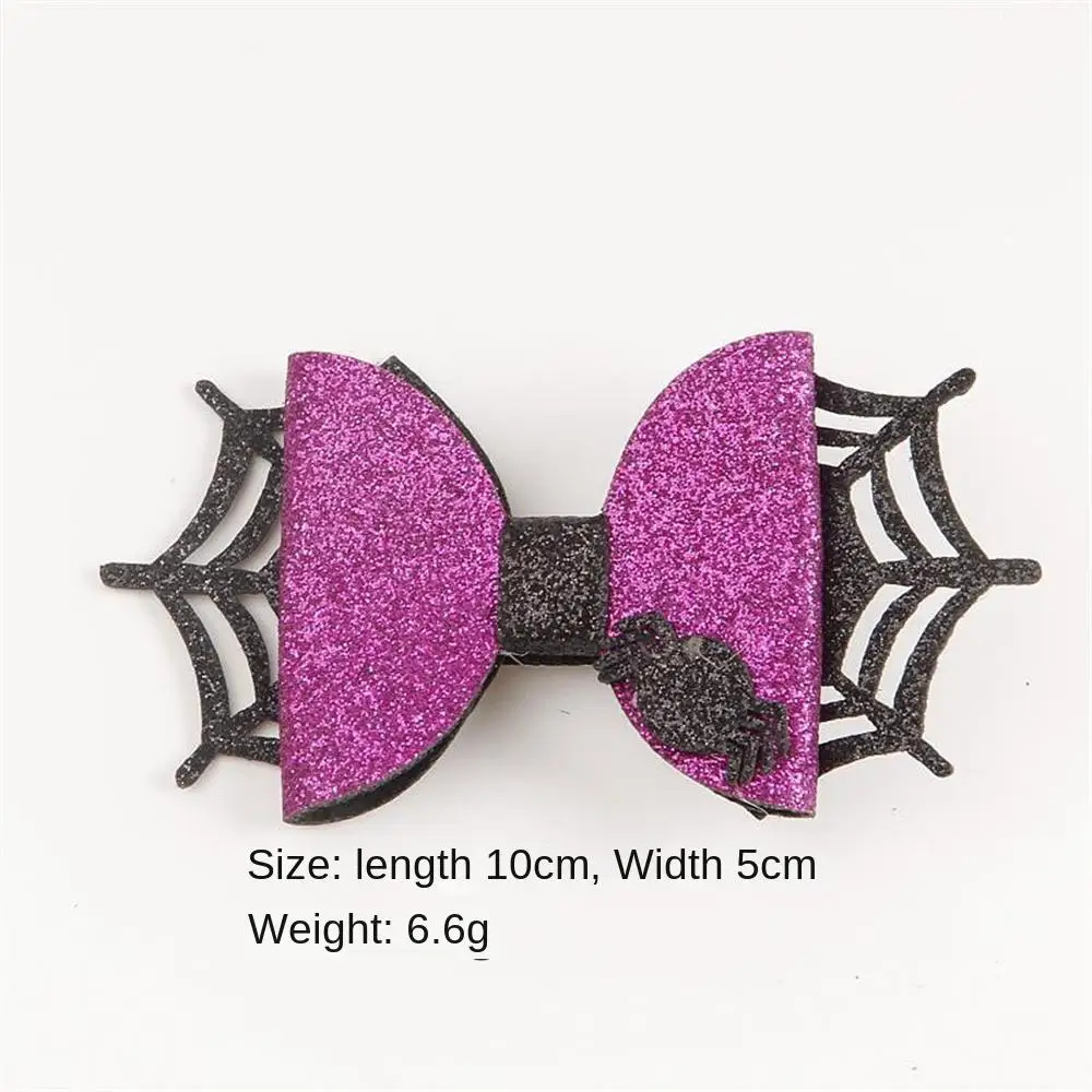 Halloween Card Purple High Quality Multifunction Add A Touch Of Playfulness Unique Design 2023 Halloween Hair Accessories Cloth