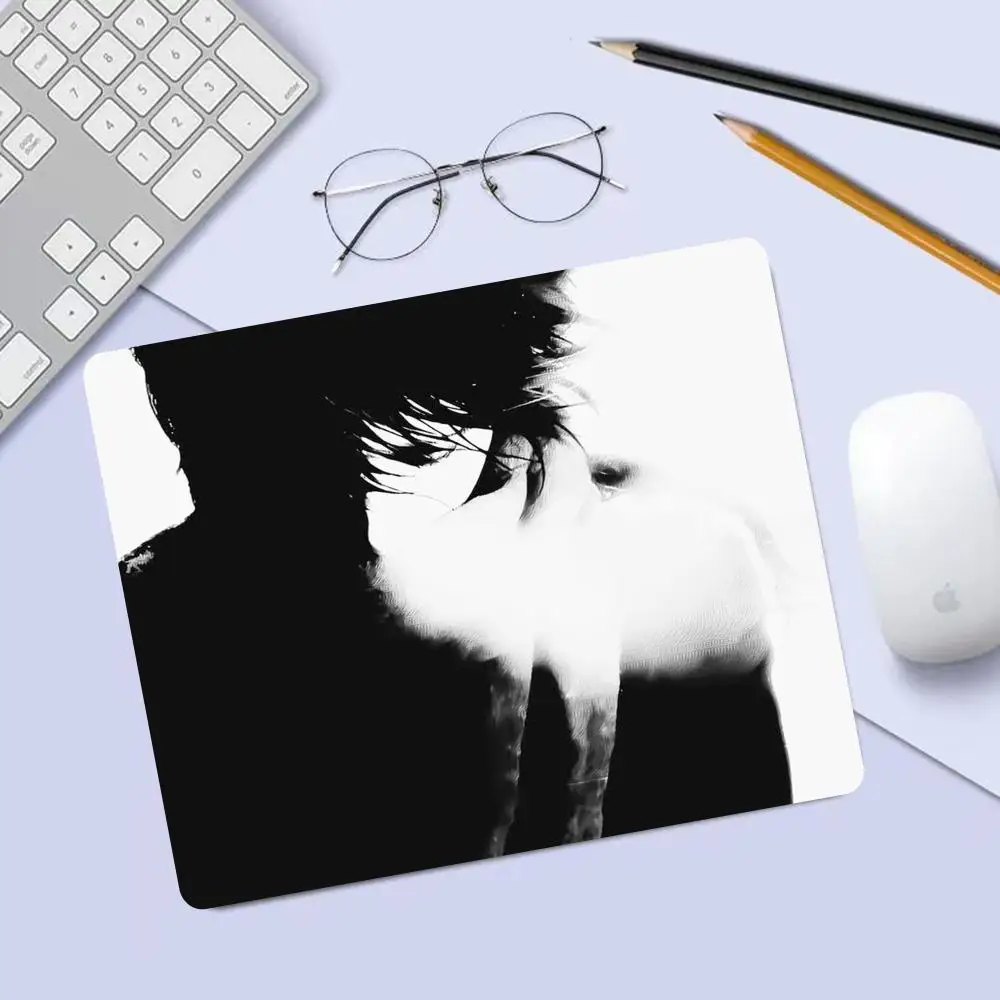 

Black And White Portrait Mouse Pad Mouse Pad For Small Size Gaming Mouse Pad Gamer Company Keyboard Mouse Mats Carpet Desk Mat