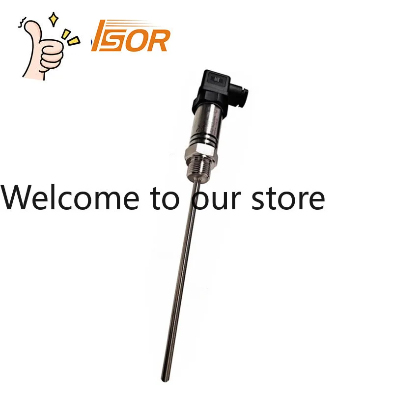 ZYSNSOR Temperature Transmitter 0-100 Degrees 4-20MA Pipe Diameter 6MM Pipe Length 550MM Thread G1/2