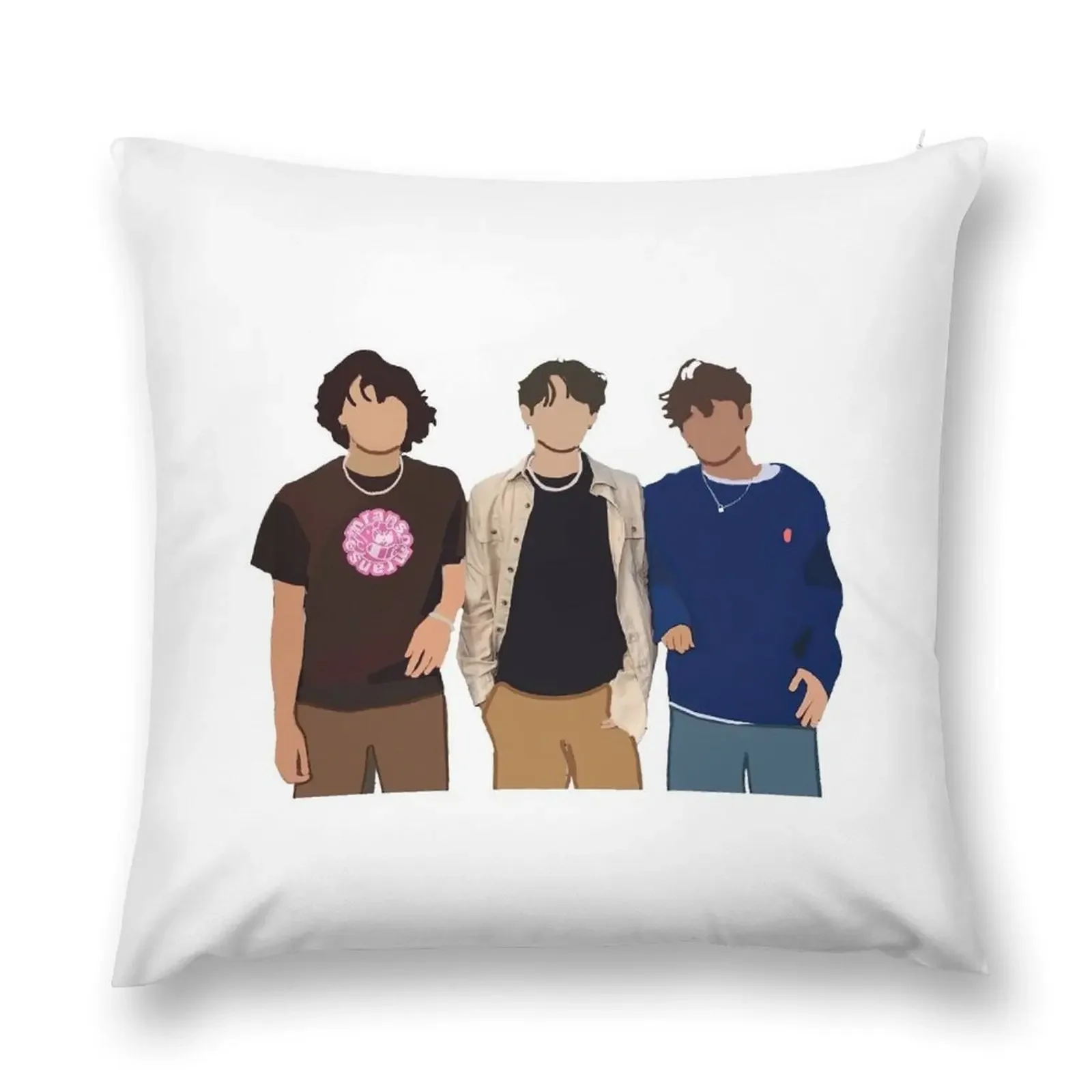 Sturniolo Triplets Team Throw Pillow Sofa Pillow Cover Embroidered Cushion Cover Decorative Cushion pillow