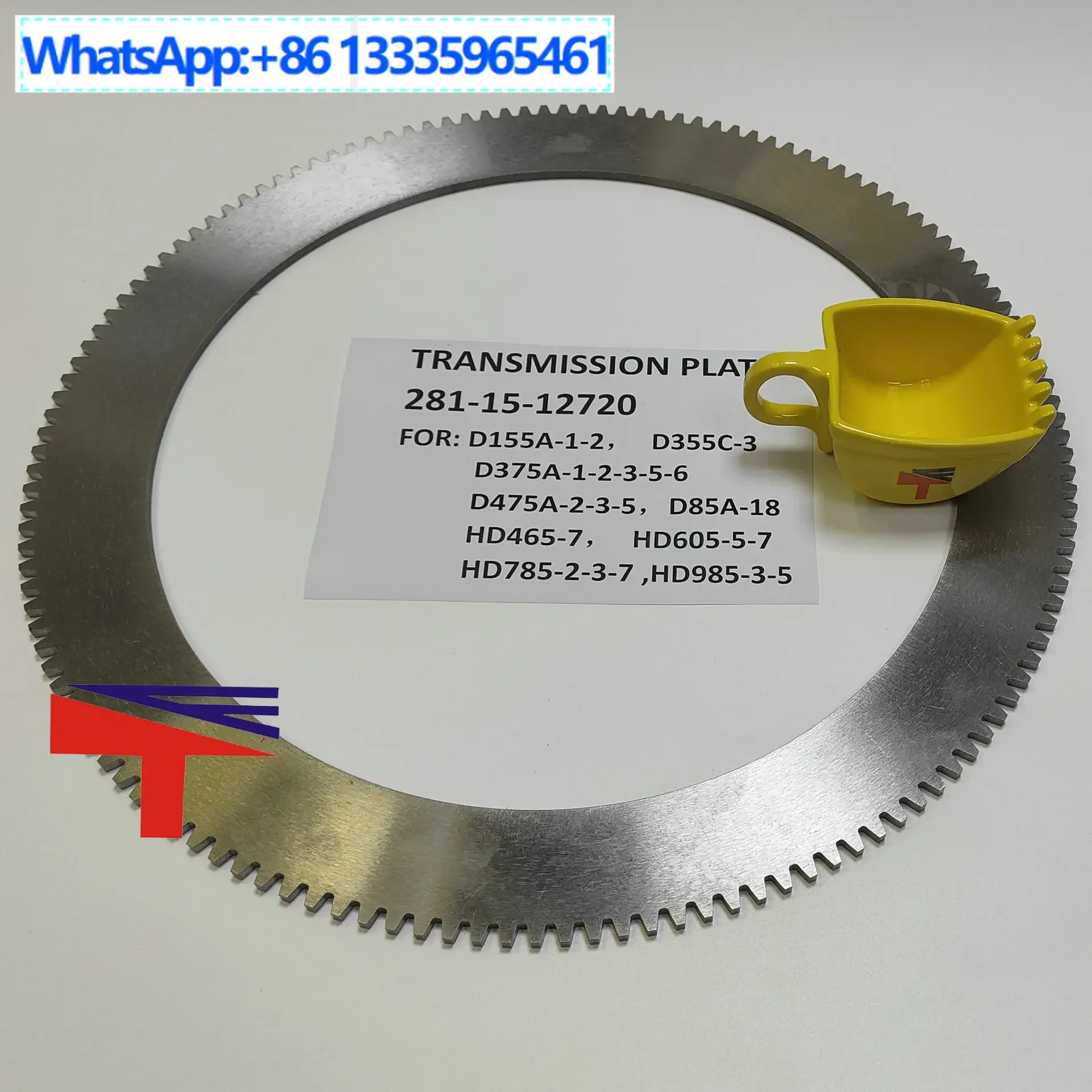 

Friction plate 281-15-1272 0 for bulldozer D155A-1-2 high quality spot supply