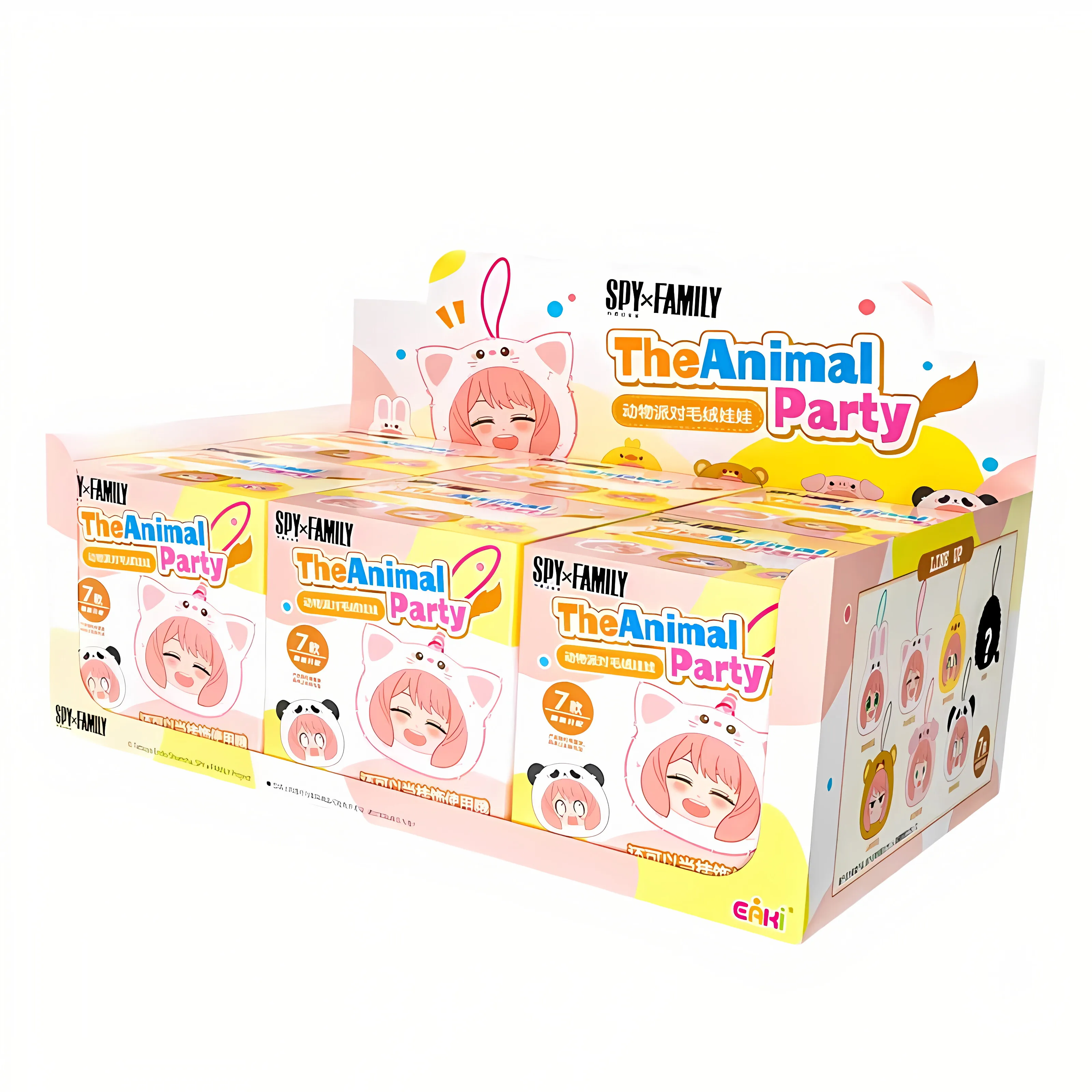 

In Stock Spy Playing House Animal Party Series Vinyl Blind Box Mystery Box Cute Action Figure Toys Kawaii Anime Figures Dolls