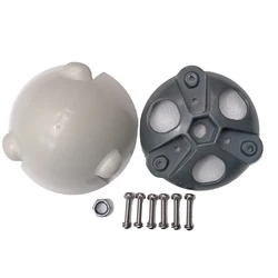 3/5 Vanes Blades' Steel Wheel Hub And Plastic Cap Fasteners High Grade Generator Accessorie For M4 Wind Turbine