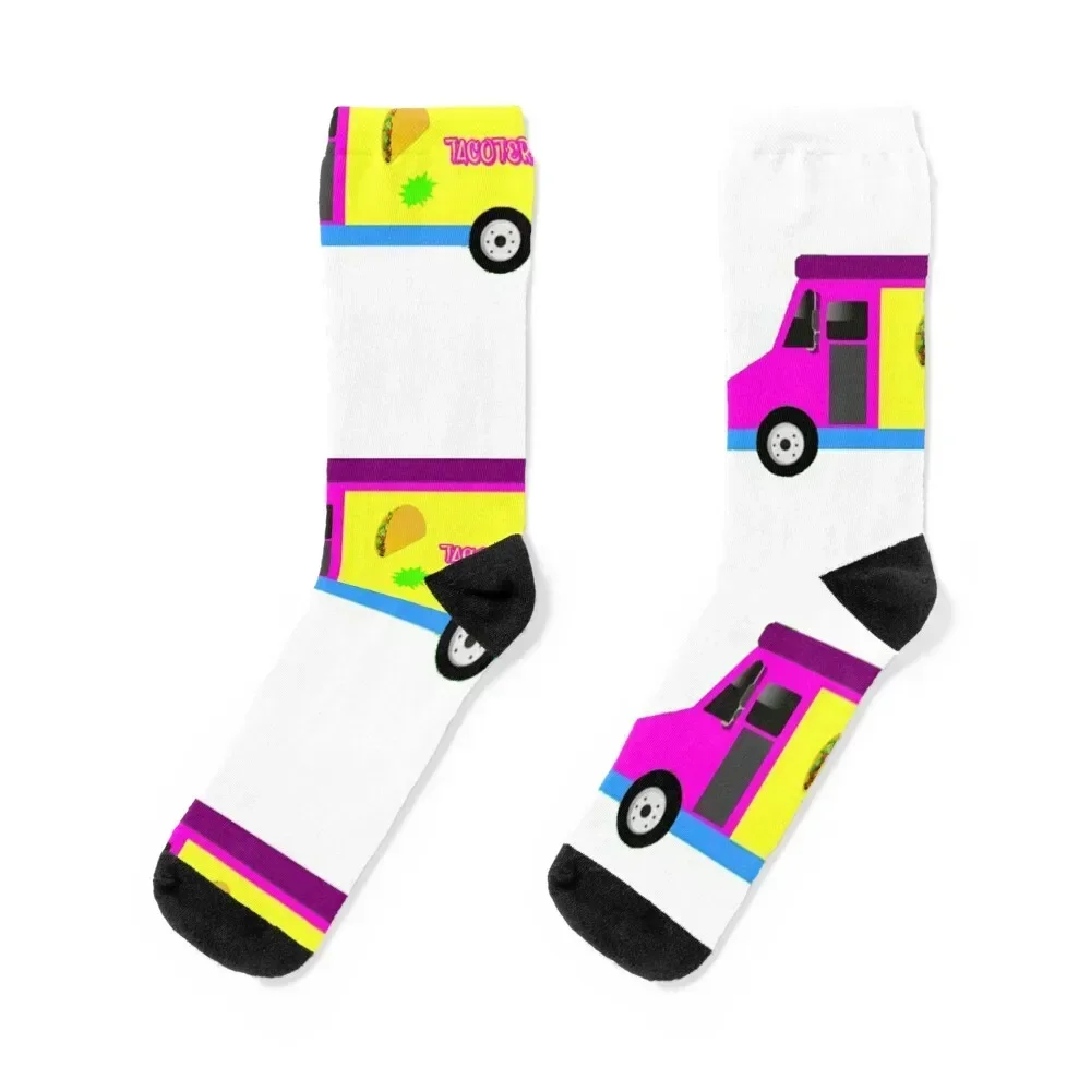 TACOTERIA FOOD TRUCK Socks compression short Women's Socks Men's