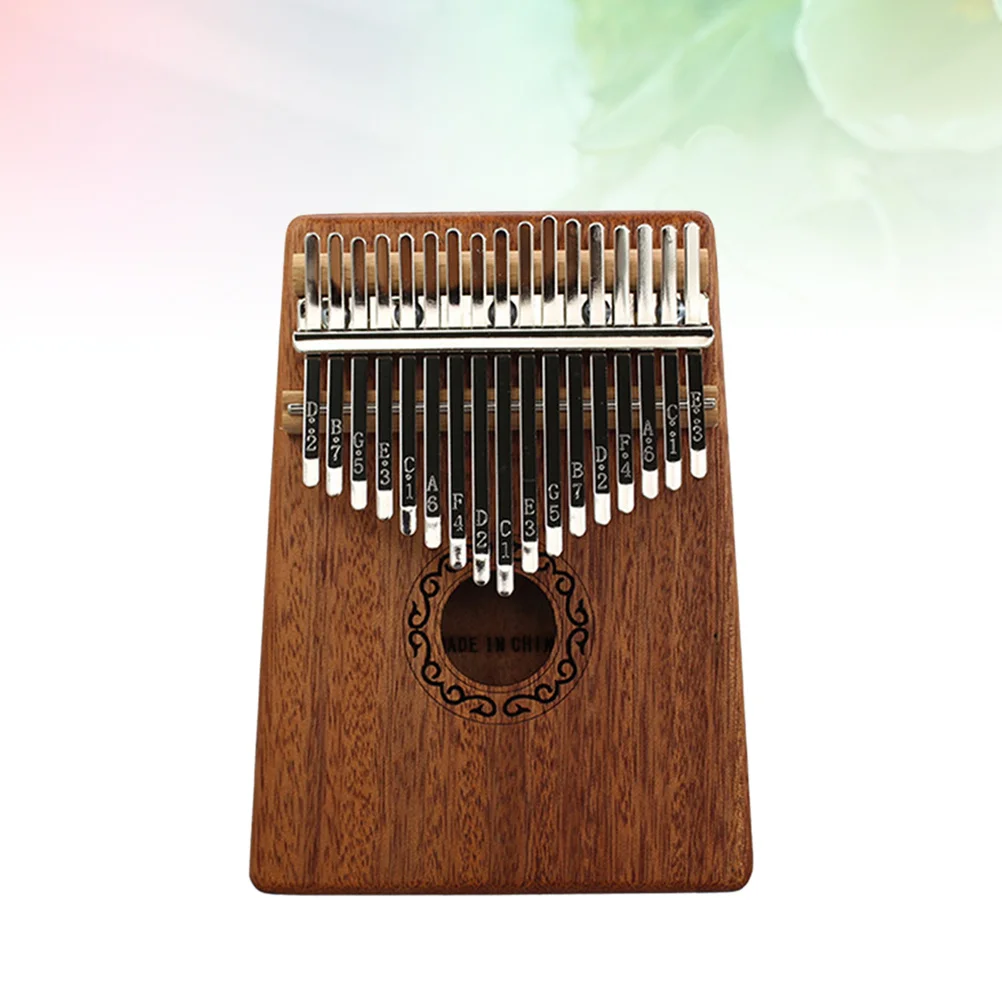 1 قطعة البيانو كاليمبا 17 مفاتيح الخشب فنجر البيانو السنط مانجيوم المدمجة المحمولة أداة عزف موسيقى للمبتدئين