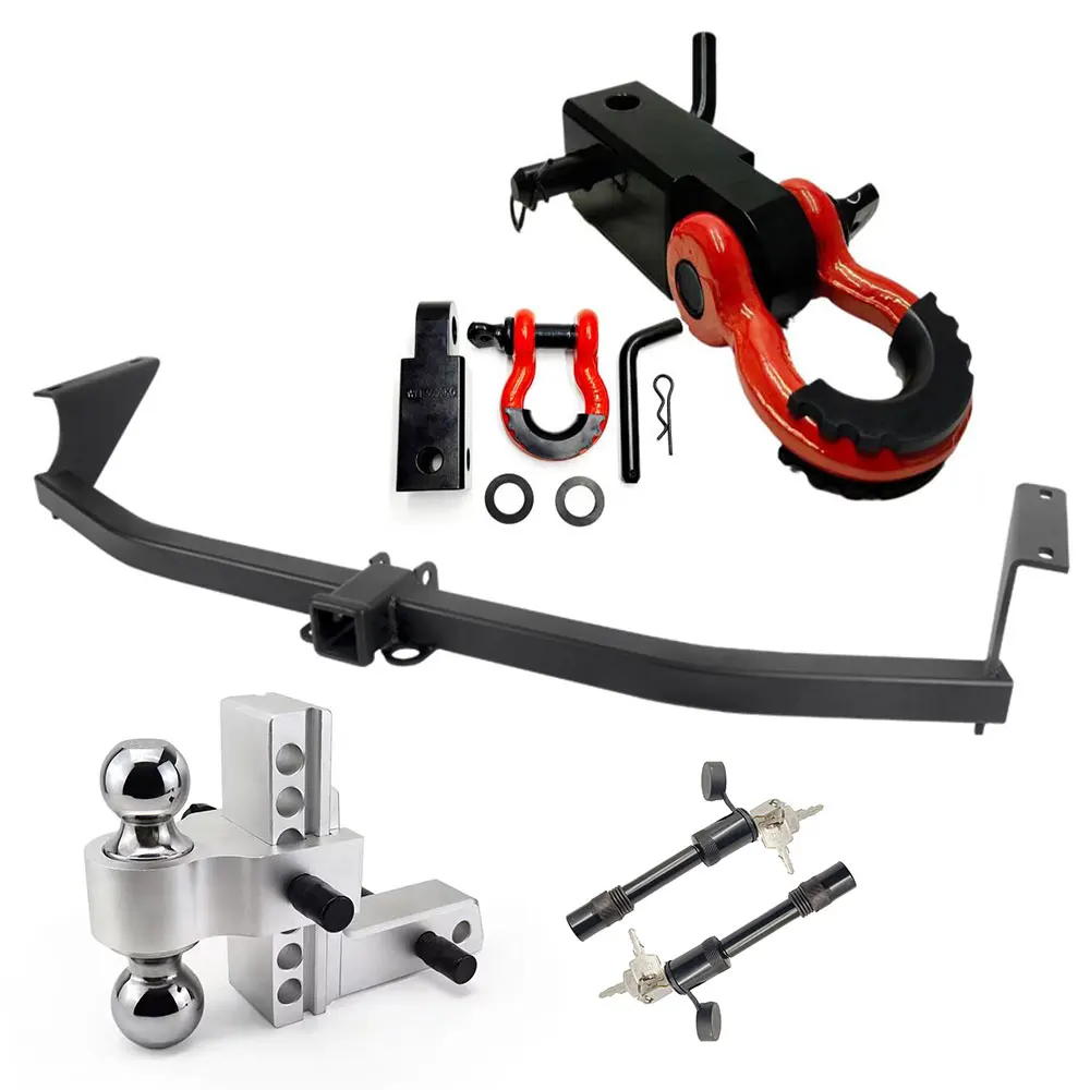 

Heavy Duty Tow Bar With Steel Trailer Hitch Receiver Rear Bumper Accessories Auto Parts for SUV Pickup 4x4 Off Road Use