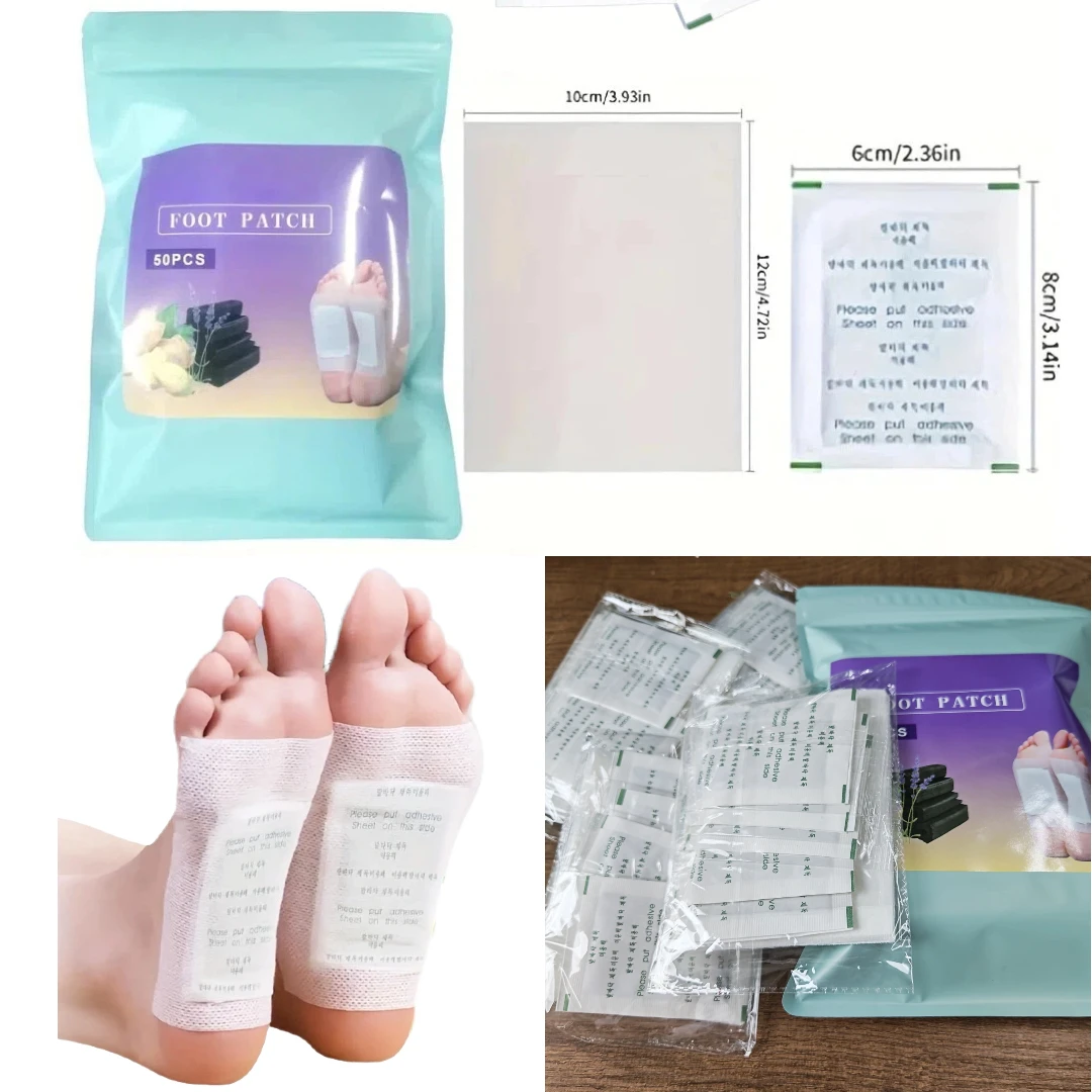 70 قطعة/الحقيبة الطبيعية السموم القدم بقع الإجهاد الإغاثة قدم النوم العميق العشبية السموم ملصق تخفيف التوتر لأدوات العناية بالقدم