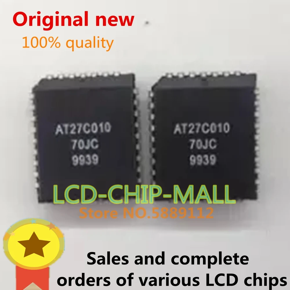 1PCS AT27C010-70JC AT27C010 1PCS AT27C010-90JC 27C010 PLCC in stock 100%good