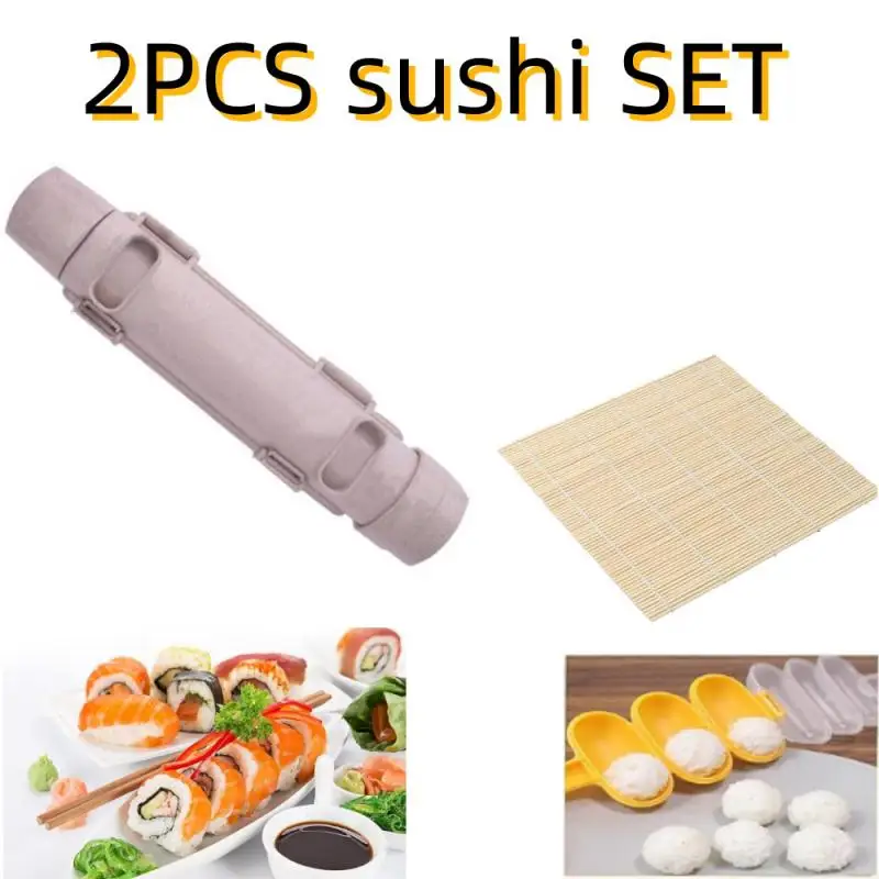 Sushi Making Kit, Sushi Making Mold for Beginners/Professional Sushi Makers Bamboo Sushi Mat (Bamboo Rolling Curtain)