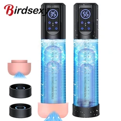 Automatic Water Penis Pump Sex Toy Male Masturbator Cup  Electric Penis Training Massafer Stronger Bigger Erection Adult toy