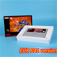 for Mega Man 7 16bit game card for EUR PAL version SNES video game console