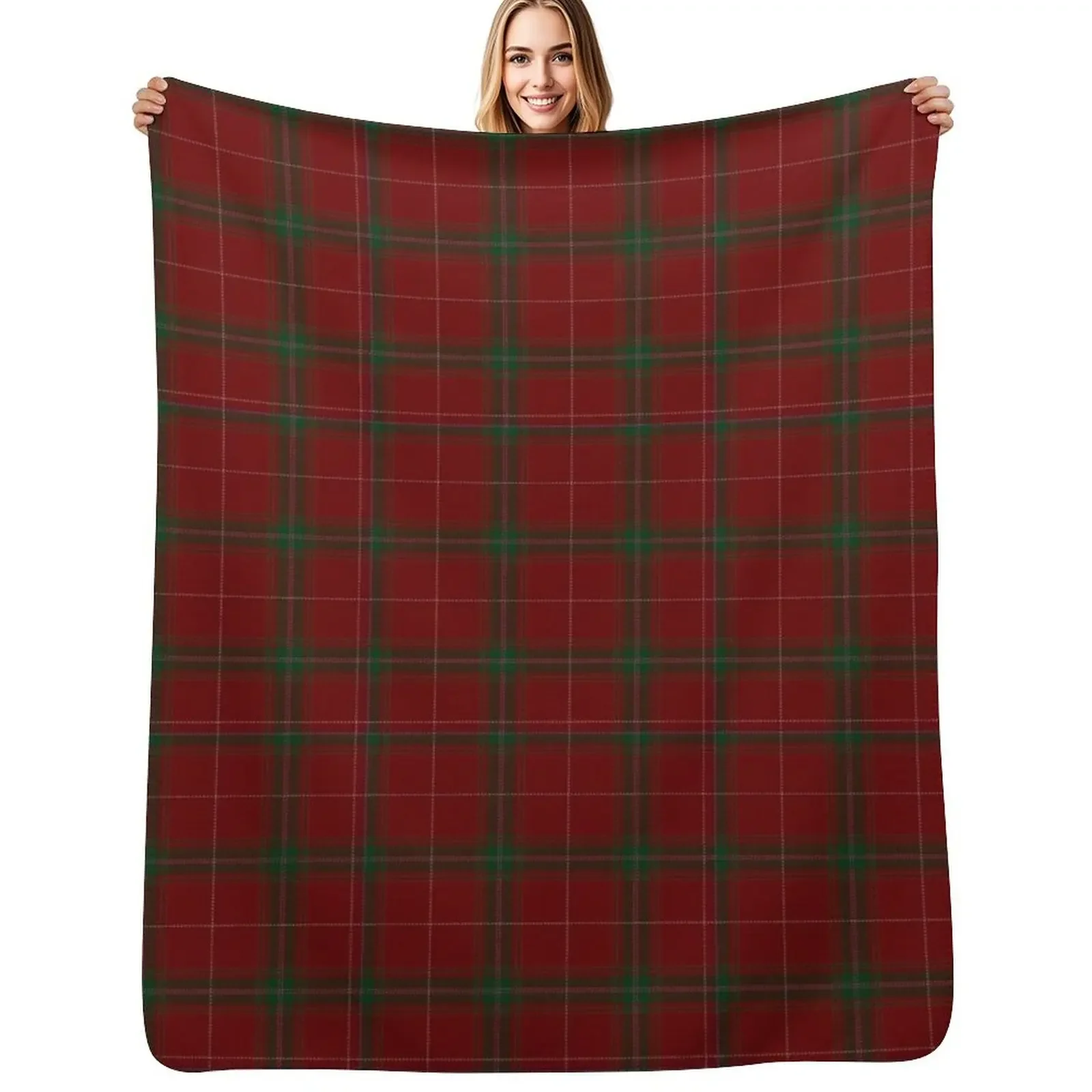 

Clan Carruthers Tartan Throw Blanket Cute Stuffeds Flannel Blanket