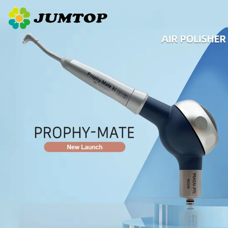 

JUMTOP Dental Air Water Polisher Handpiece Air Flow Polishing Sandblasting Gun Oral Irrigator Calculus Remover