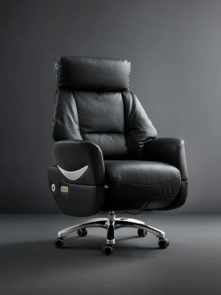 Boss Leather Computer Chair Home Comfort Sedentary Massage