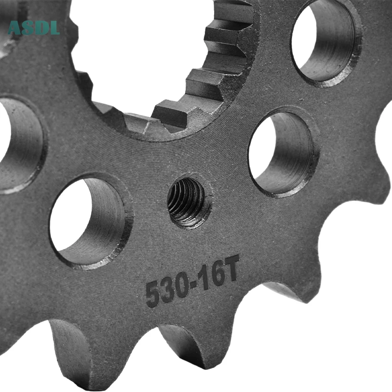 530-16T 530 Chain 16T Motorcycle 20CrMnTi Front Sprocket For Kawasaki ZR400 Z500 GPZ550 KZ550 Z550 KZ650 Z650 GPX750 KZ750 Z750