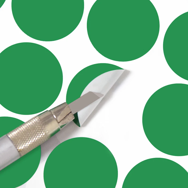 10Patches Dots Zelfklevende Etiket Zelfklevende Sticker Classificeren Duurzame Blanco Label Sticker Kruidenpot Label Sticker