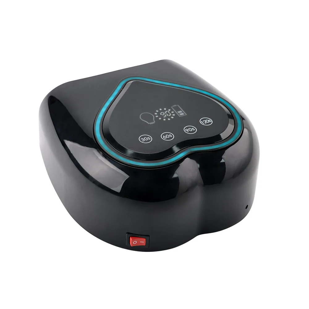 Cross-border new nail phototherapy lamp 96w quick-drying nail phototherapy machine high-power non-black hand UV nail dryer