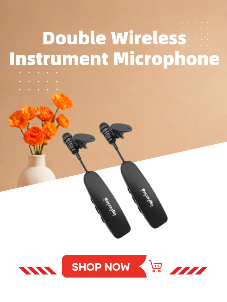 

GAW-6512D Двойной беспроводной инструментальный микрофон для саксофона, сценического интервью с микрофоном для наружных ретранспортеров