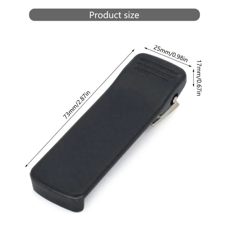 HLN8460 NTN8266 Microphone Belt Clamp for XTS3000 XTS2500 XTS3500 XTS5000 APX6000 APX7000 APX8000 Two Way Radio Dropshipping