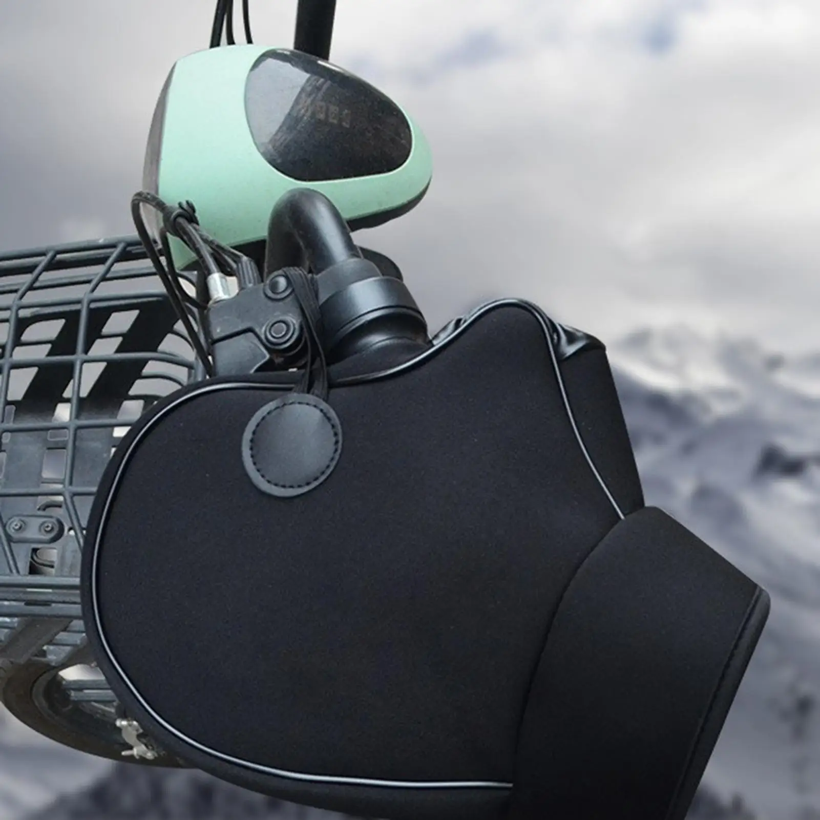 

Мотоциклетные рукавицы на руль, ветрозащитная теплая ручка, муфты на руль снегохода для езды, зимняя езда на велосипеде, гоночный мотоцикл