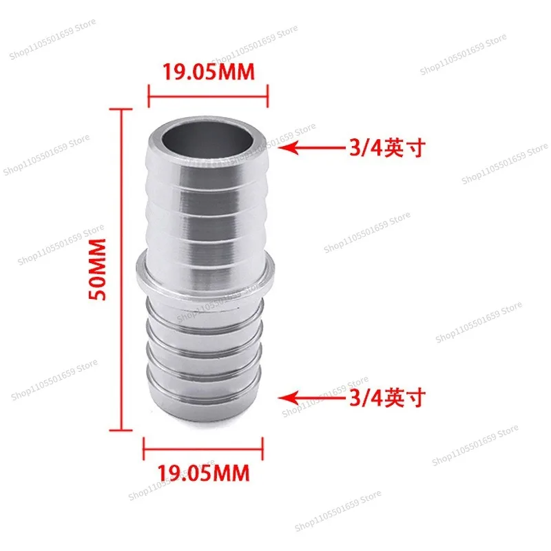 For Modified Car 3/4 To 3/4 Inch Barb Steam Port Conversion Adapter Radiator Hose Connector Accessories