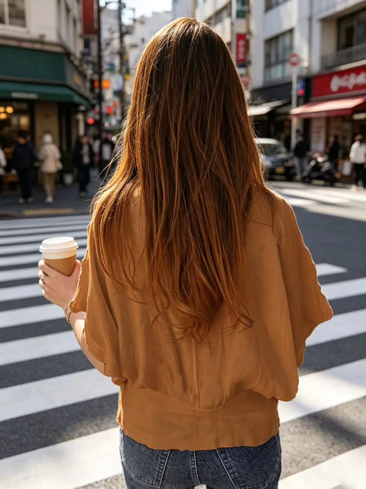Women's Elegant Summer V-Neck Solid Color Top with Hem Design, Suitable for Daily Casual Wear, Shopping, and Dates, Versatile Style