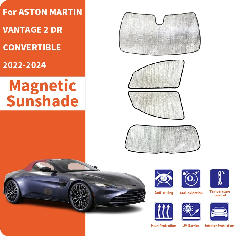 

Солнцезащитные козырьки на окна автомобиля, аксессуары для ASTON MARTIN VANTAGE 2-дверный кабриолет 2022-2024