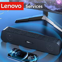 Lenovo Desktop Audio USB Power Stereo Speaker Long Speaker Desktop Laptop Speaker