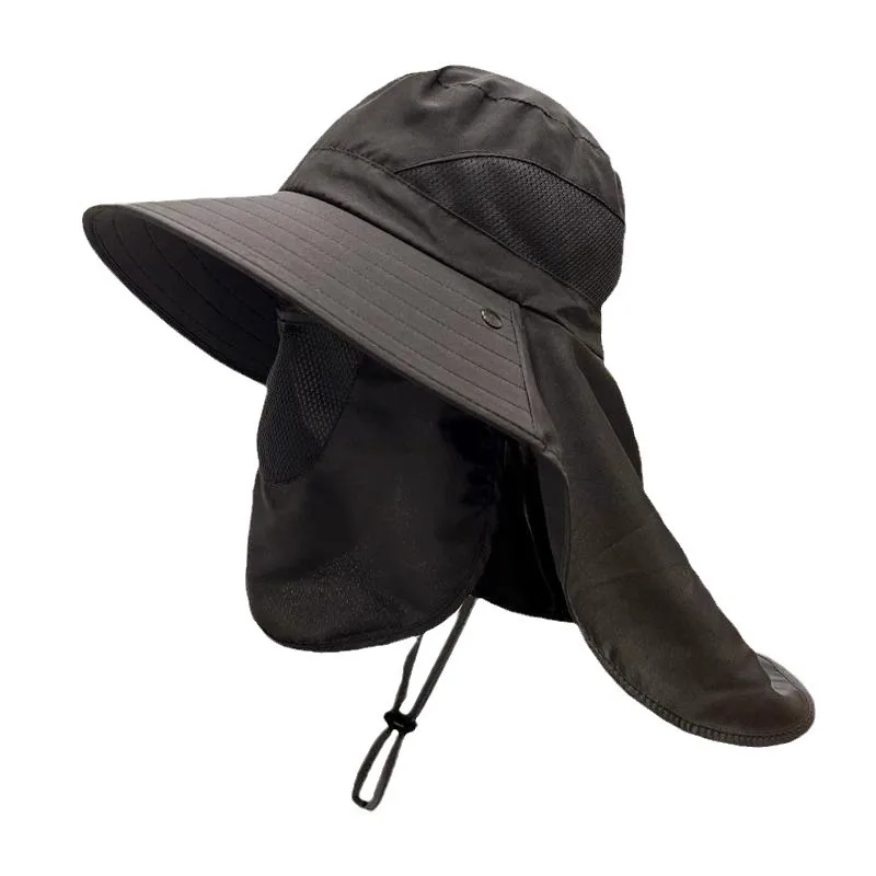 

Summer Sun Hat Cycling Fishing Mountaineering Hat Outdoor Face Cover Neck Protection Sun Protection Hat