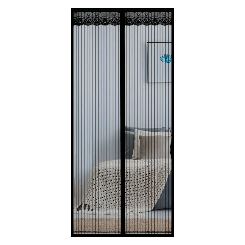 Anti Mosquito Insect Fly Bug Curtains Magnetic Net Mesh Automatic Closing Door Screen and Kitchen