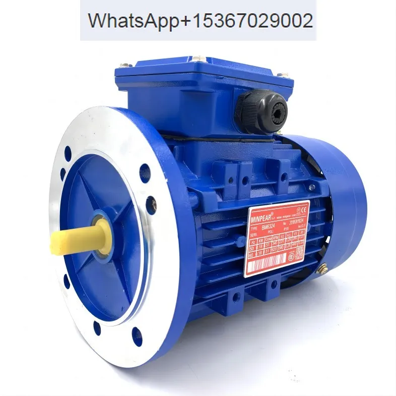 

YS aluminum shell B5 motor 0.37/0.55/0.75/1.1/1.5/2.2KW three-phase asynchronous motor 380V all copper