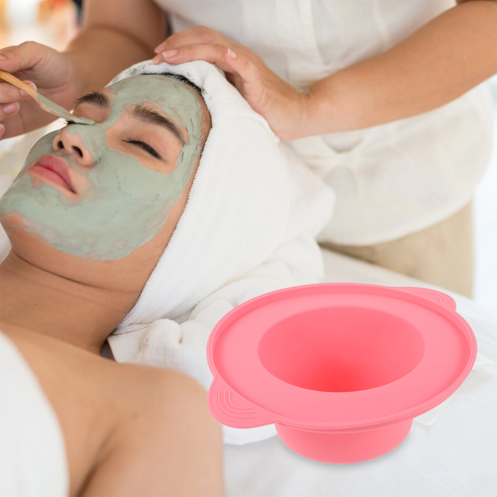 

Silicone Mask Bowl Wax Making Salon Supply Facial Bowls Tool DIY Mixing Container Spa Beauty Kit Mask Mixing Supply diy