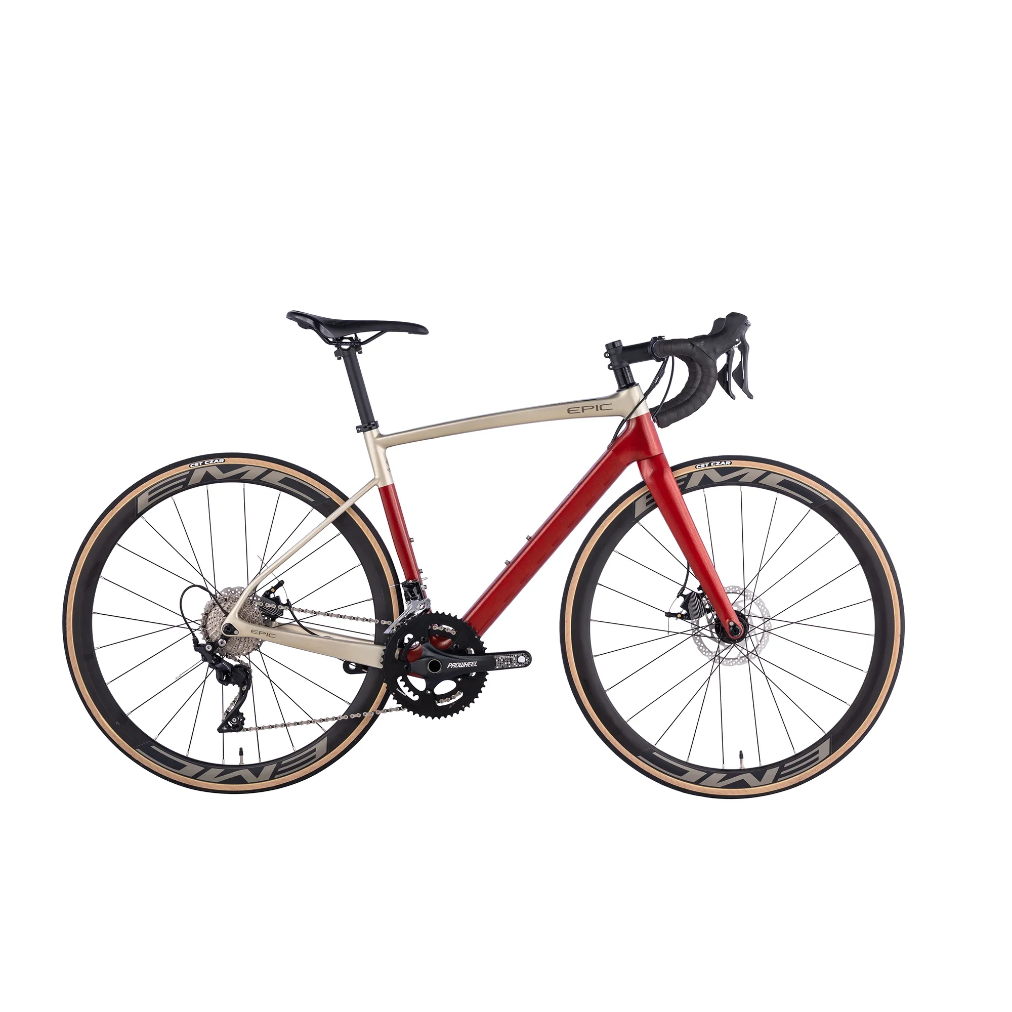 GLD-EPIC T700 + T800 Carbon Faser Rahmen Fabrik Preis Aluminium Legierung Bicicleta Zyklus Fahrrad Straße Fahrrad Für Mann