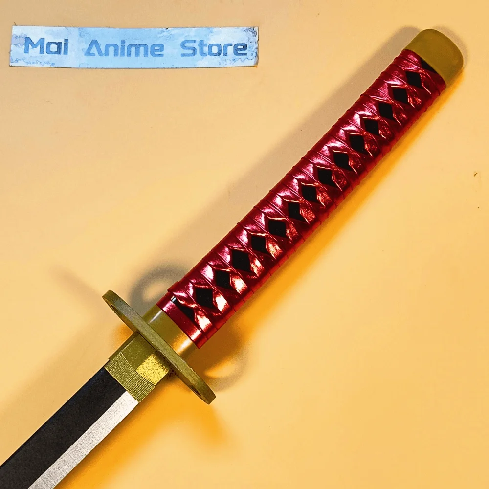 40in Okkotsu Yuta Katana الحجم الحقيقي كاتانا الأصلي الساموراي صابر أنيمي Jujutsu Kaisen تأثيري السيف النينجا سكين لعبة غير حادة هدية #5